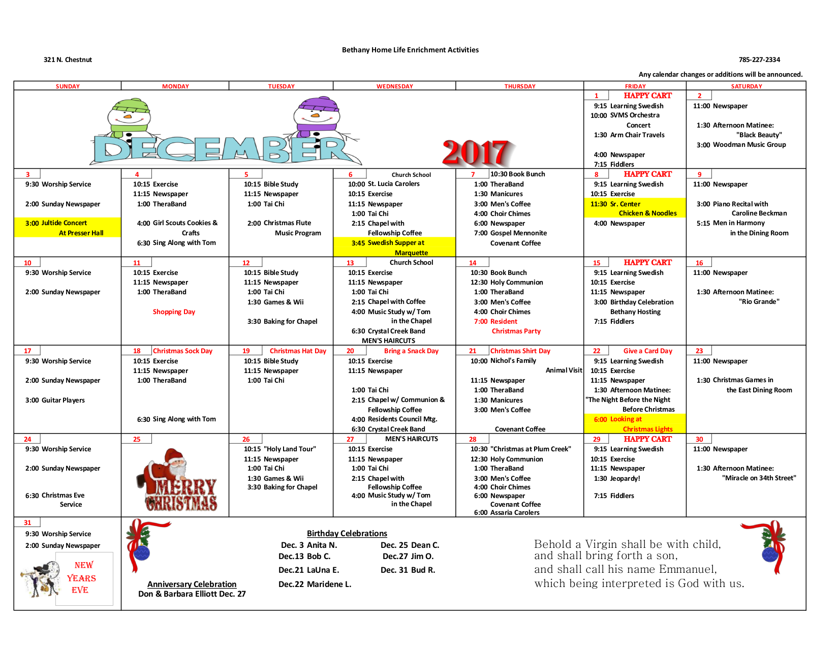 Bethany Home Senior Living Community Assisted Living, Nursing Home